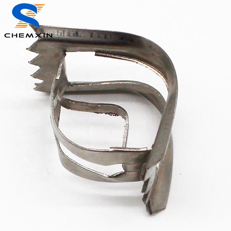 metal tower packing 25mm 50mm stainless steel super intalox saddle ring