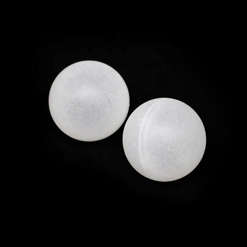 20mm PP plastic white floating hollow ball food grade sous vide water ball