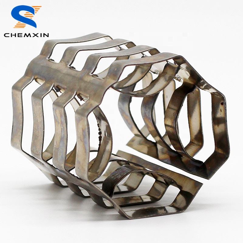 industrial tower packing stainless steel ss304 ss316l metal VSP inner arc ring 25mm chemical random tower packing