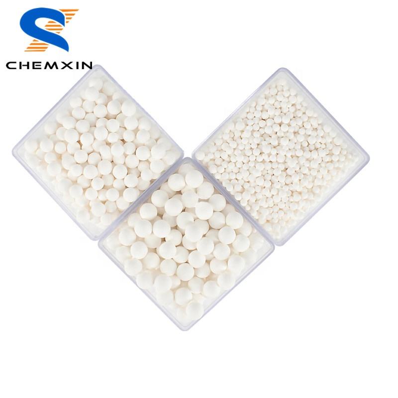 CHEMXIN activated aluminium oxide adsorbent sphere 3-5mm desiccant activated alumina ball for water treatment