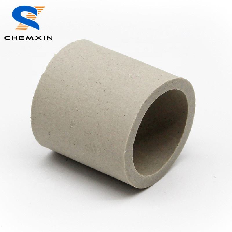 excellent acid resistance 16mm 25mm 38mm 50mm 70mm 80mm ceramic raschig ring tower packing