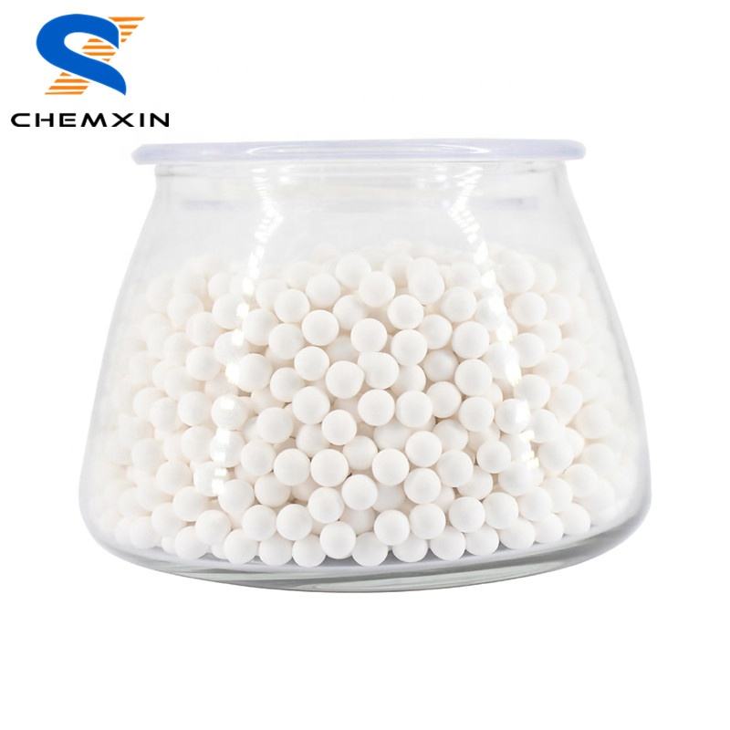 CHEMXIN sphere 2-3mm 3-5mm activated alumina adsorbent desiccant ball for air compressor dryer