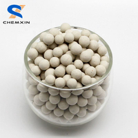 Chemxin 17-19% Al2O3 inert ceramic alumina ball support media 3-50mm for fertilizer plant refinery
